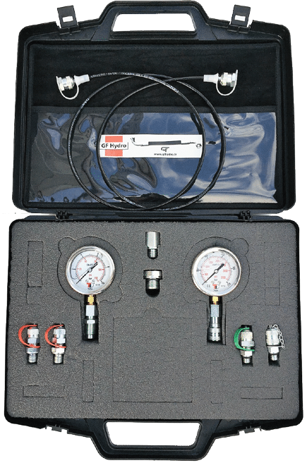 Détecteur de fuite de réfrigérant Kit de test de pression hydraulique de  pression de pression hydraulique avec couplage de tuyau d'essai et outils  de jauge Ajuster automatiquement la sensibilité : : Commerce