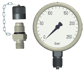 Détecteur de fuite de réfrigérant Kit de test de pression hydraulique de  pression de pression hydraulique avec couplage de tuyau d'essai et outils  de jauge Ajuster automatiquement la sensibilité : : Commerce